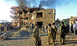 حمله گروهی طالبان در کابل خاتمه یافت/ طالبان: مقر سیا را هدف قرار دادیم